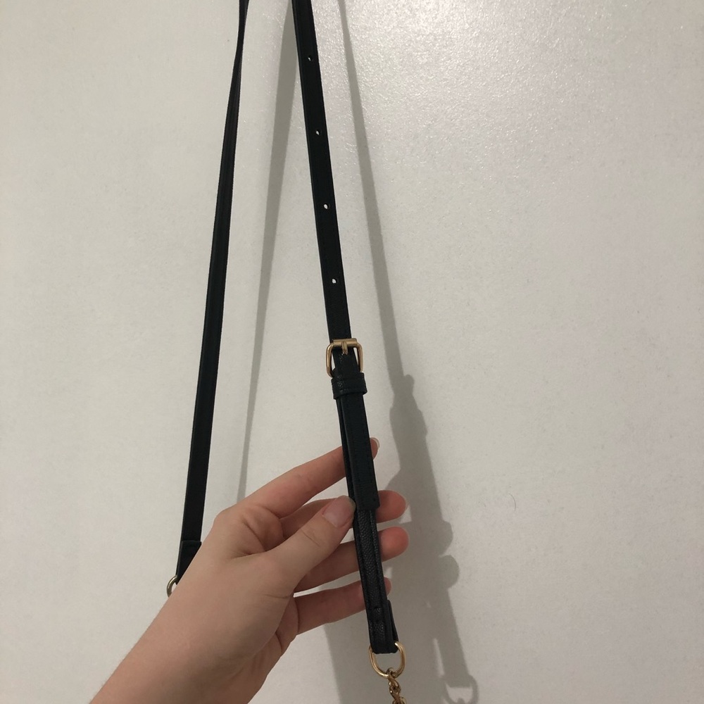 Aldo Black & Gold Handbag - Picture 4 of 8